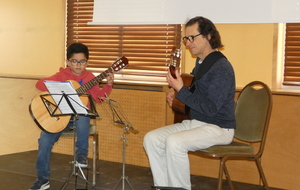 Concert des élèves de guitare de Nicolas de RIGAL