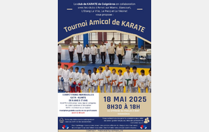 Tournoi Amical de Karaté du 18/05/2025