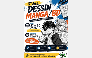 Stage Dessin MANGA/BD