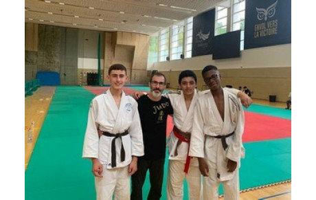 compétition de JUDO au Plessis