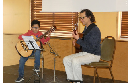 Concert des élèves de guitare de Nicolas de RIGAL