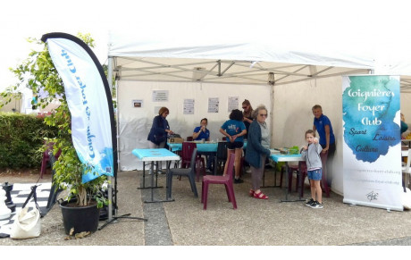 la Fête de Coignières : le stand CFC